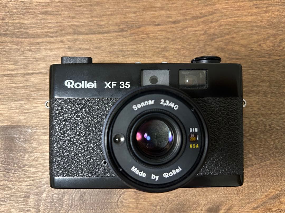 <ジャンク品>Rollei XF 35 コンパクトフィルムカメラ