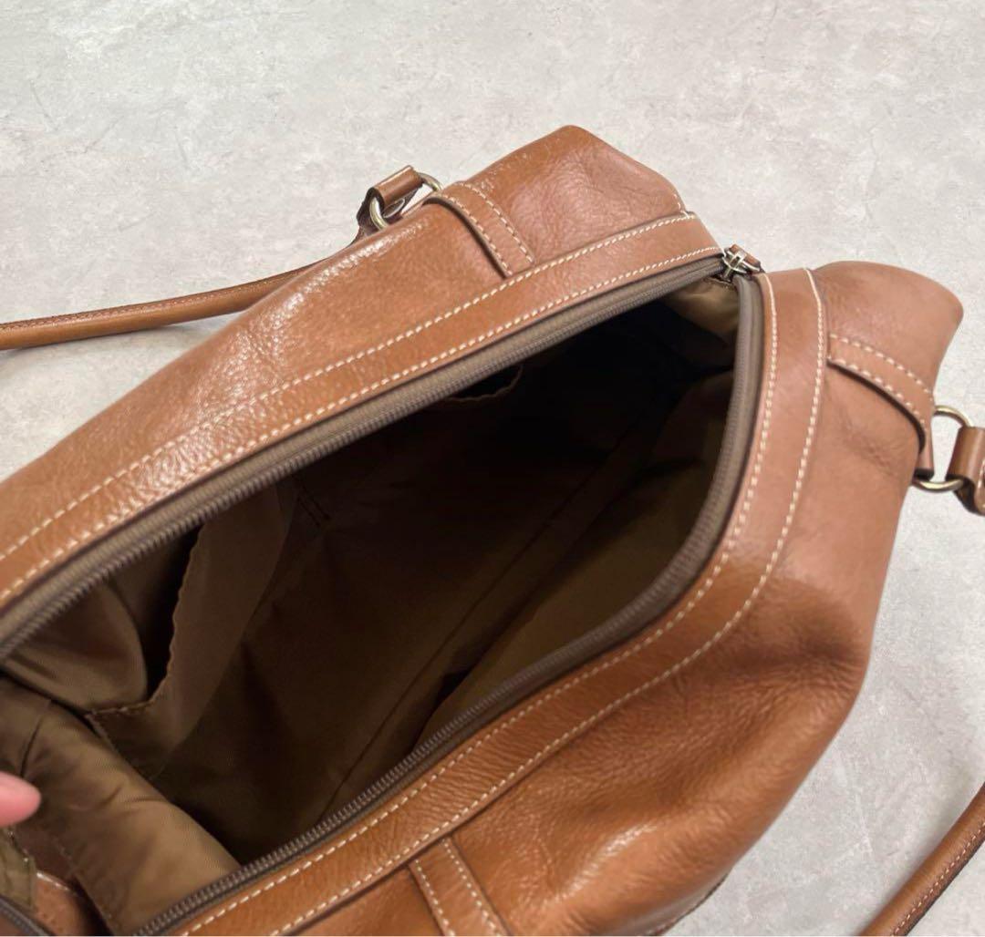 バッグ y2k 00s archive leather shoulder bag