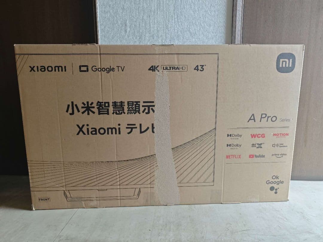 や*P様 (テ22）新品Xiaomi テレビ 43インチ A Pro 4K