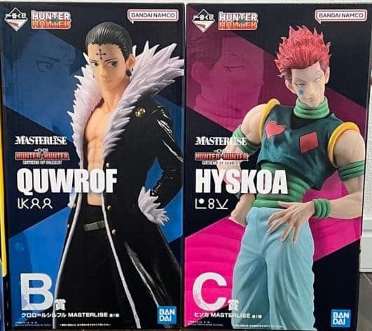 HUNTER × HUNTER 一番くじ クロロ ヒソカ フィギュア