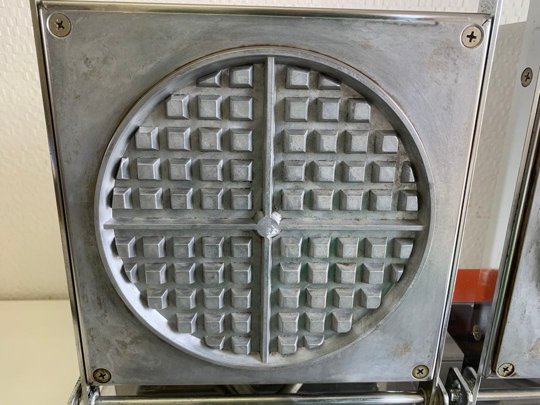 サンテック ワッフルベーカー プレート直径 175mm ST-2 業務用