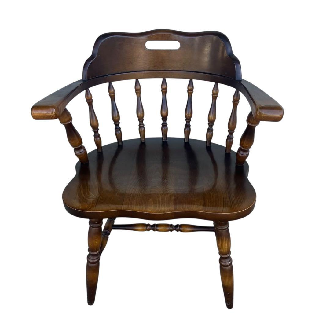 キツツキ 飛騨産業 HIDA キャプテンチェア ダイニングチェア 一脚