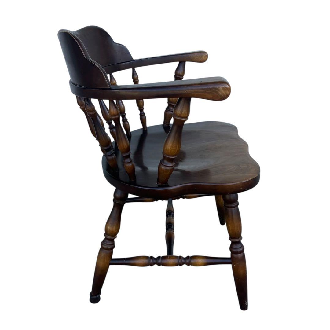 キツツキ 飛騨産業 HIDA キャプテンチェア ダイニングチェア 一脚