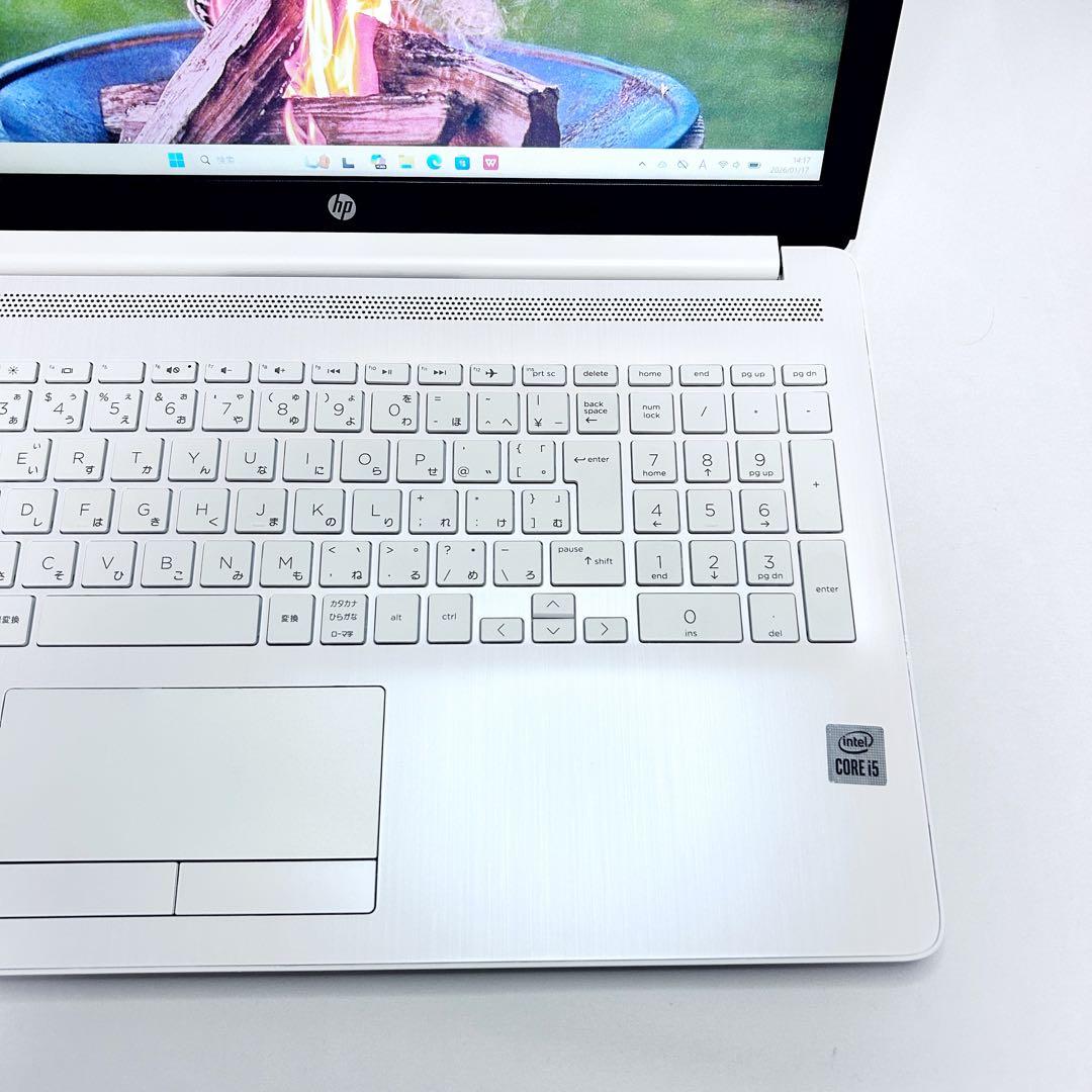 【レア白・美品】HP 250｜第10世代i5｜SSD｜DVD｜バッテリー超良好
