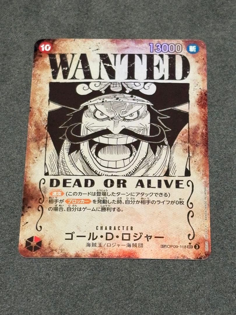 ゴール•D•ロジャー SEC パラレル