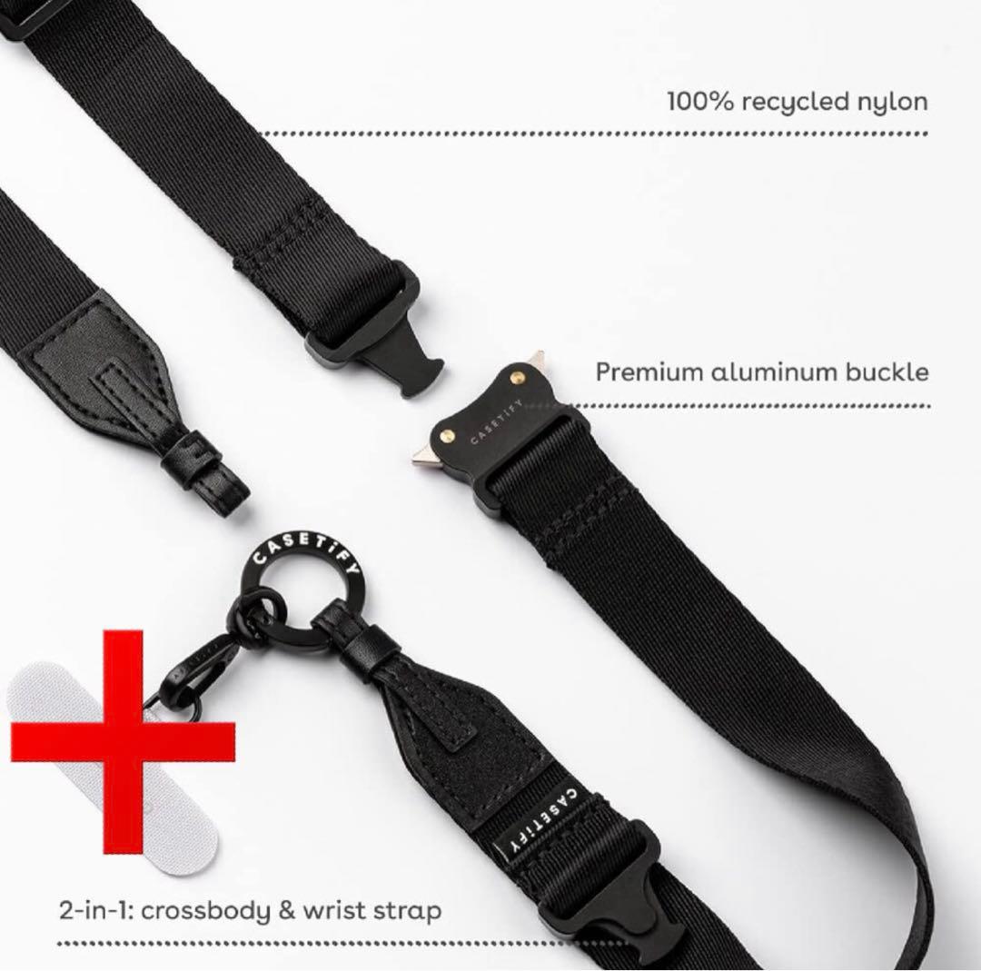 スマホアクセサリー CASETiFY Crossbody Utility Strap Parent