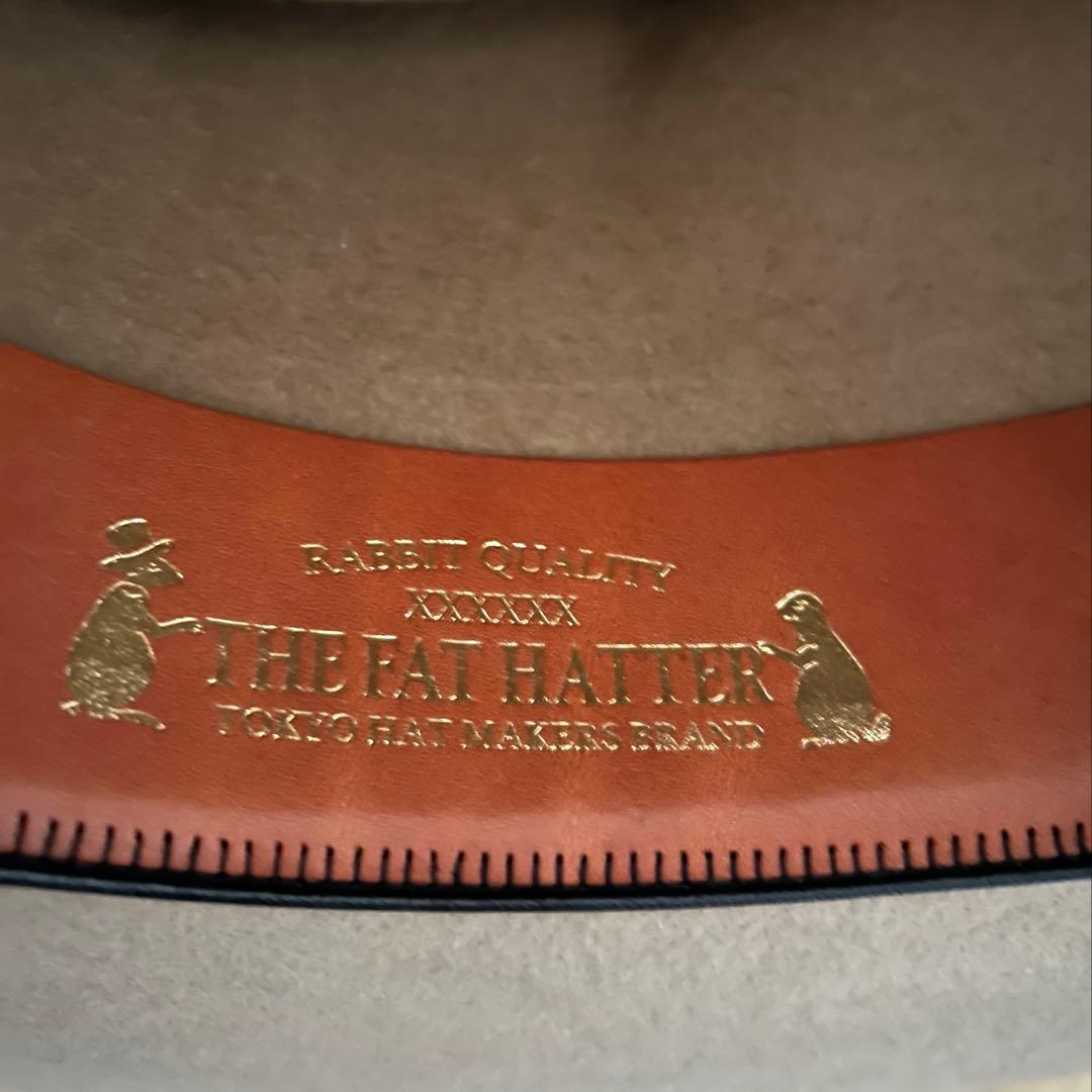 レアサイズ THE FAT HATTER JOHNNY LOW CROWN 62