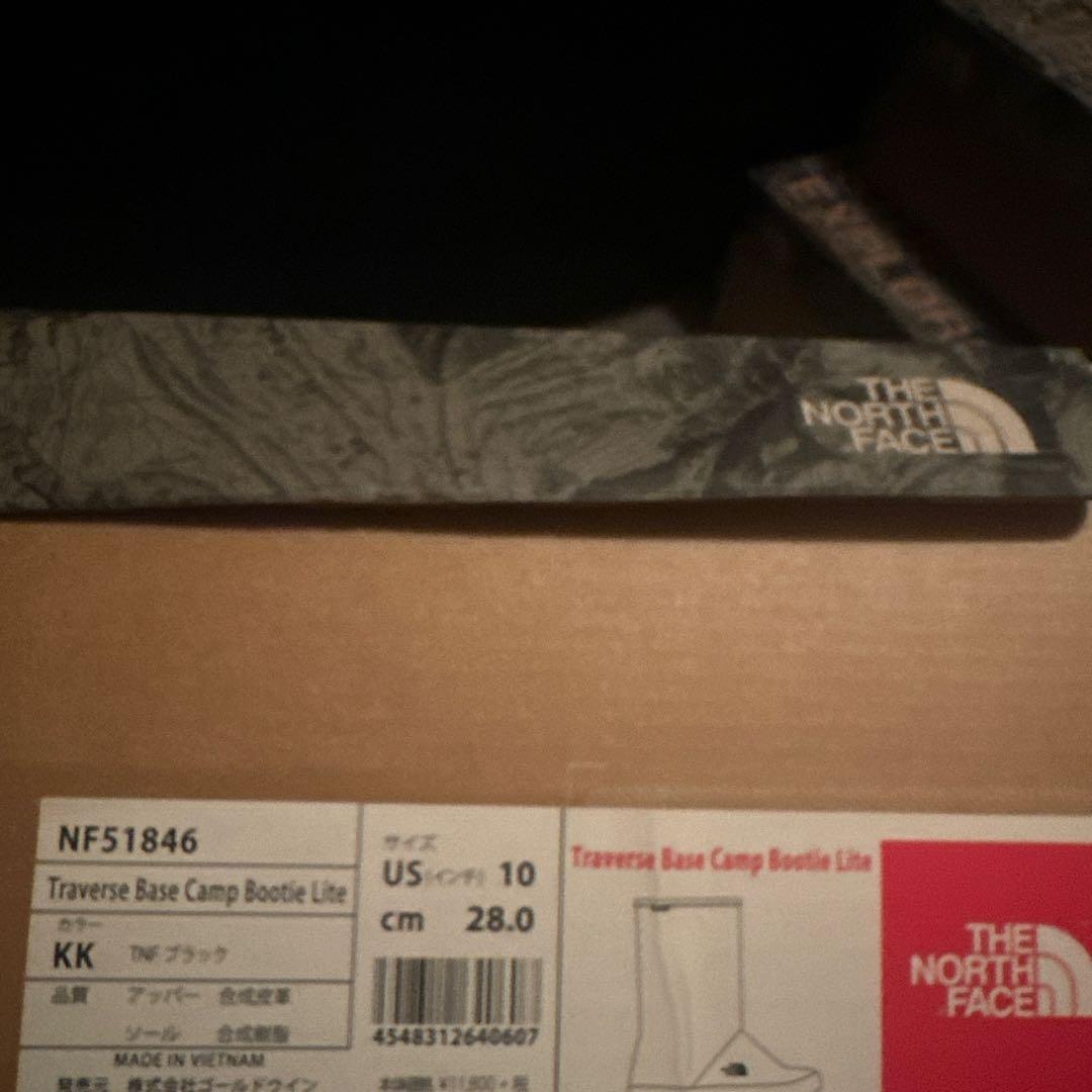 THE NORTH FACE NF51846 黒 長靴 10.0 US