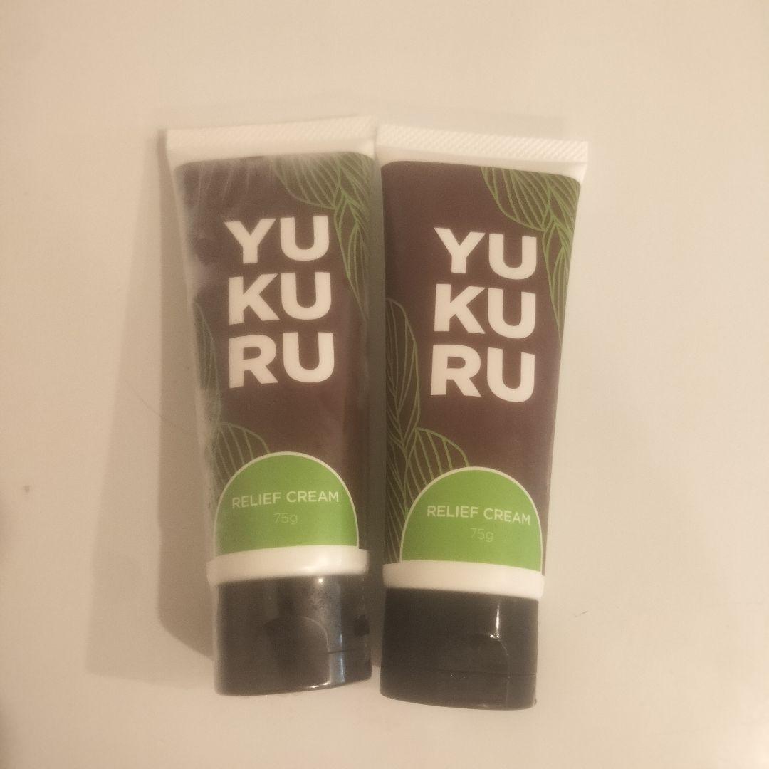 ユクルクリーム　YUKURU RELIEF CREAM 75g 2本セット