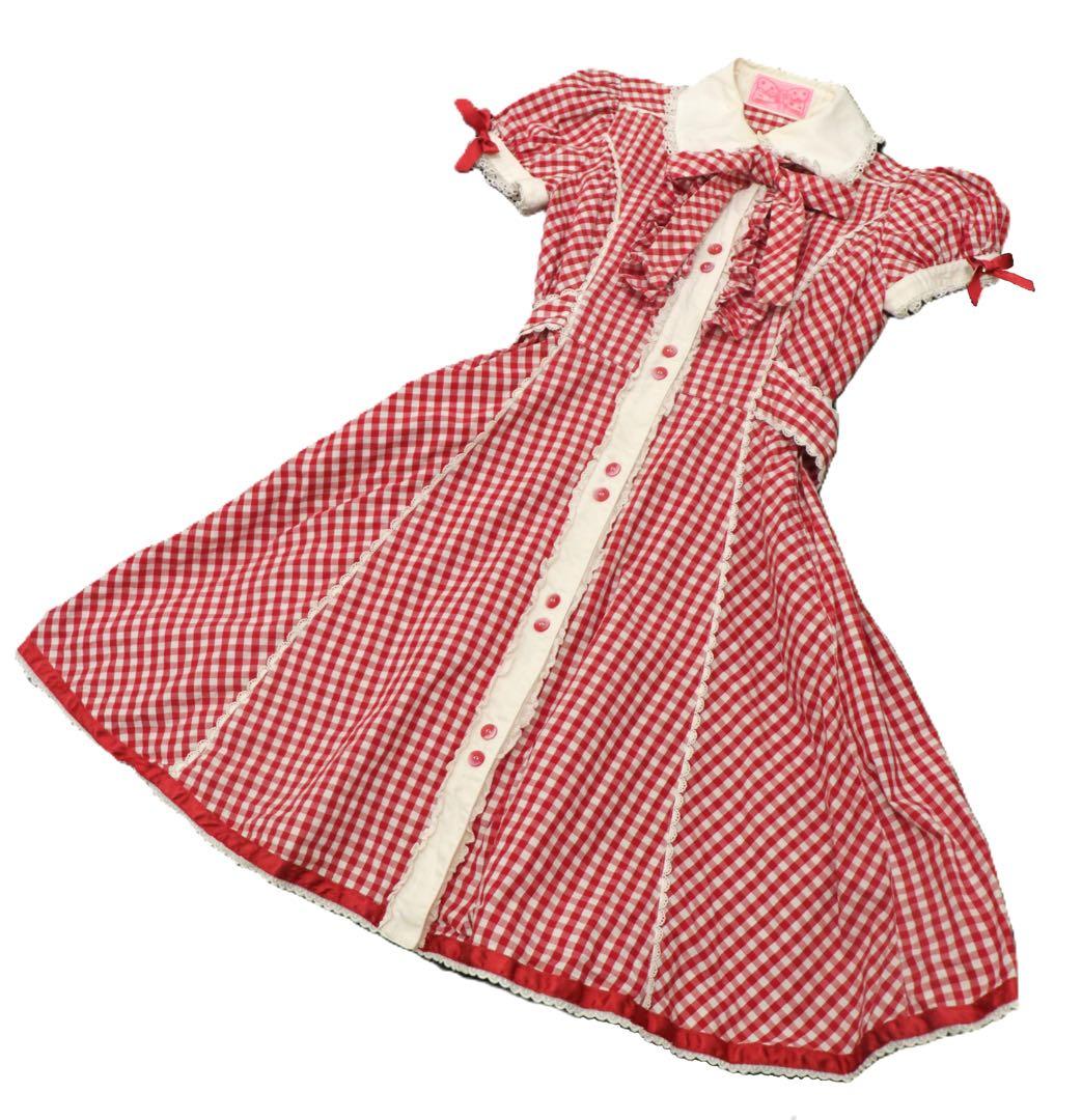 Angelic Pretty / アニーギンガムシャツワンピース