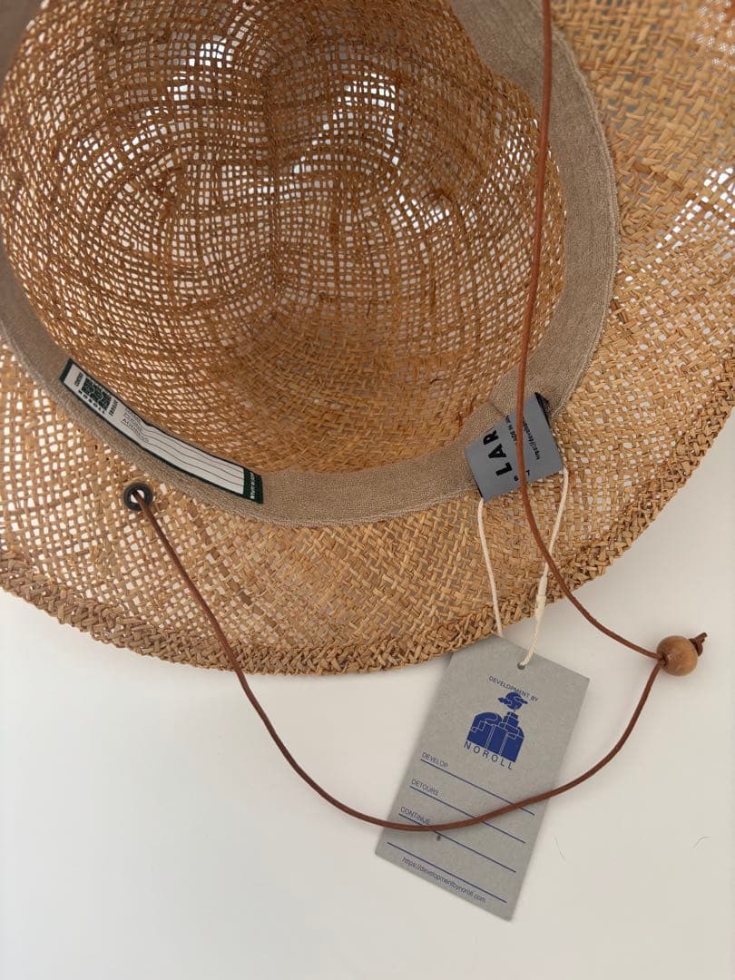 DEVELOPMENT NOROLL AMIRAGE HAT麦わら　ハット
