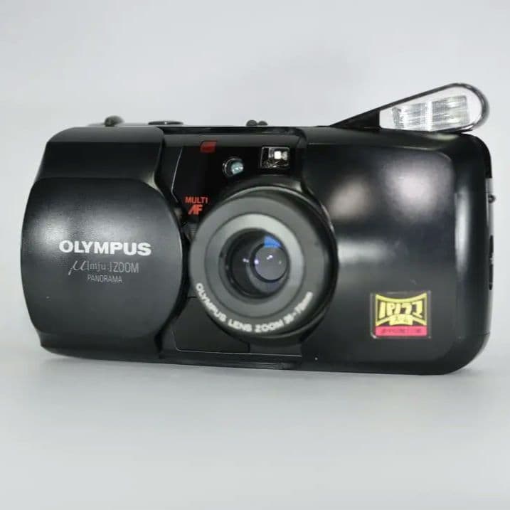 【動作ＯＫ】OLYMPUS μ [mju:] ZOOM PANORAMA カメラ