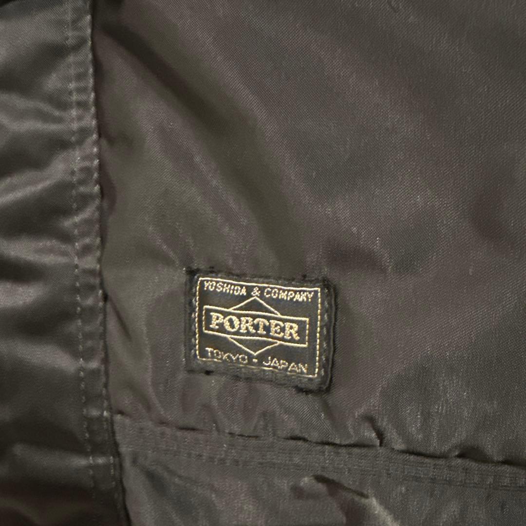 【値下げ】PORTERタンカー　ドラムバッグ大　ブラック