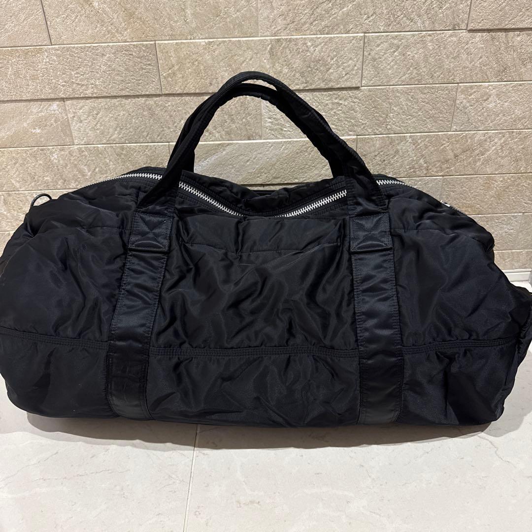 【値下げ】PORTERタンカー　ドラムバッグ大　ブラック