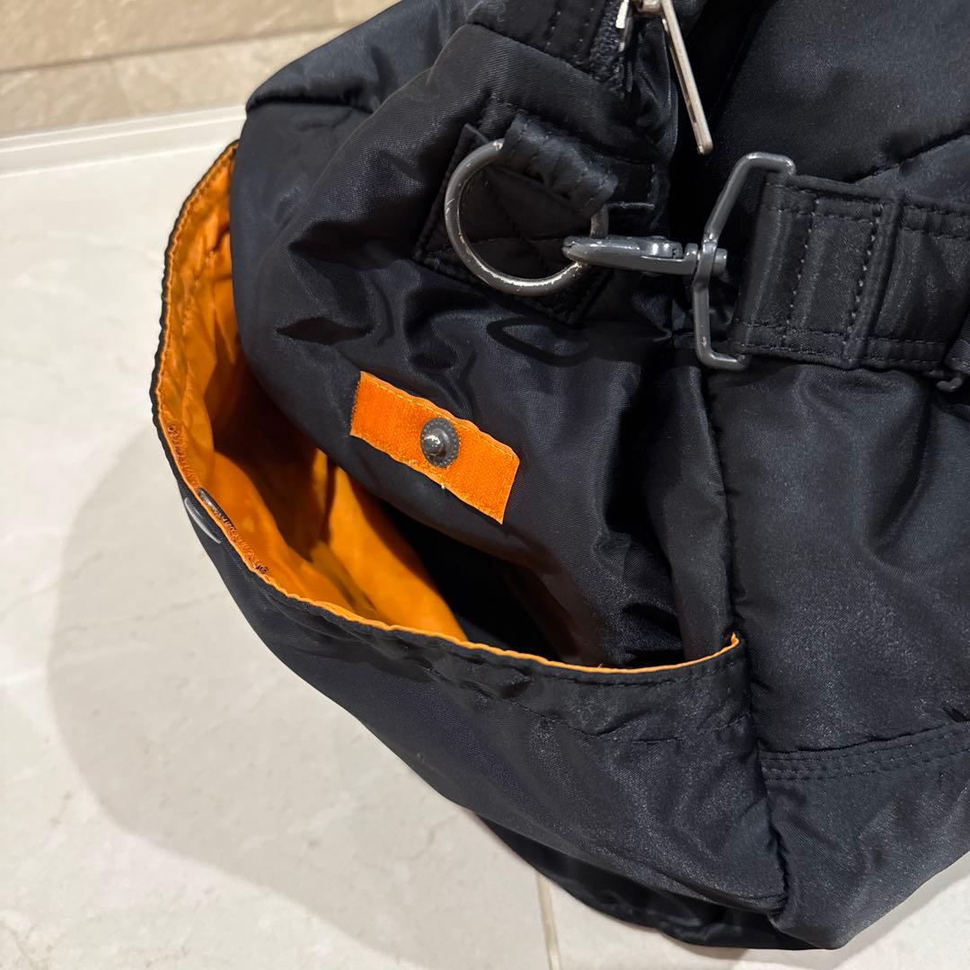 【値下げ】PORTERタンカー　ドラムバッグ大　ブラック