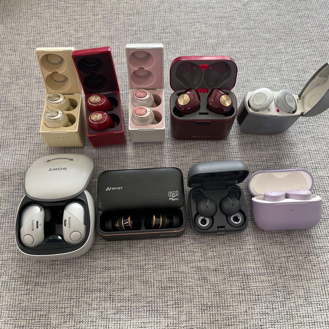 ジャンク ワイヤレスイヤホンセット