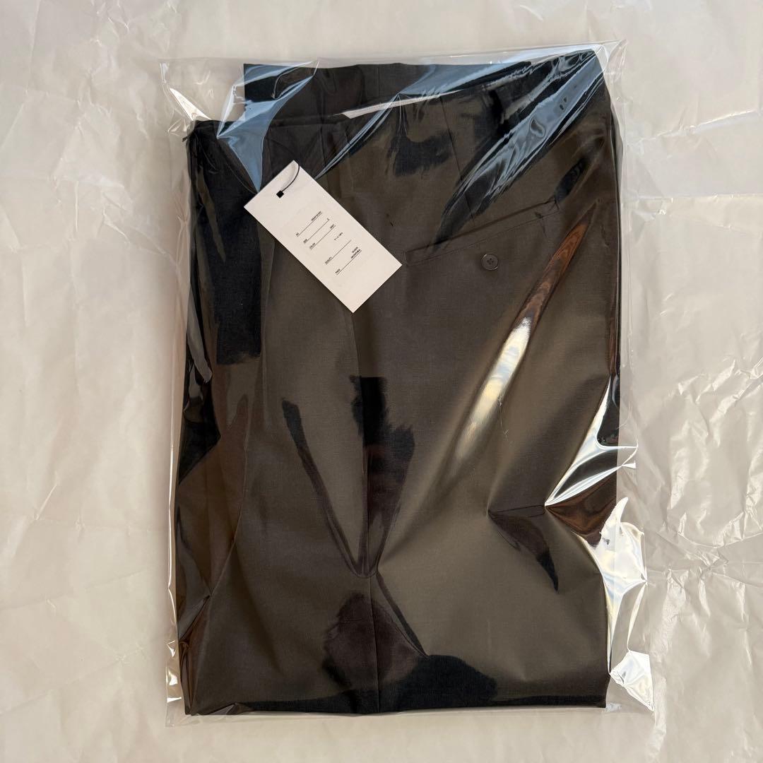 パンツ A.PRESSE 25SS Wool Gabardine Trousers 2