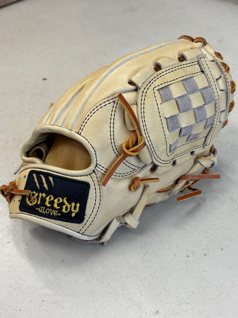 Greedy 投手用グローブ　特殊重心　小指2本