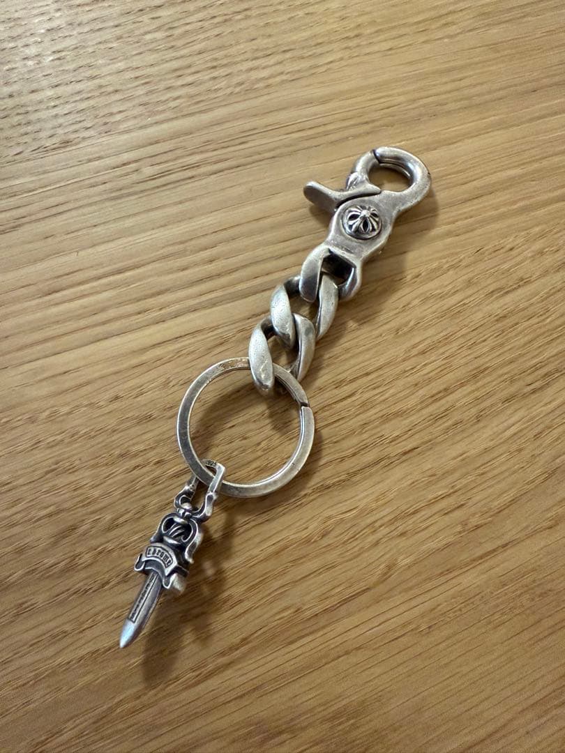 クロムハーツ キーチェーン クラシック SV925 キーリング ウォレット