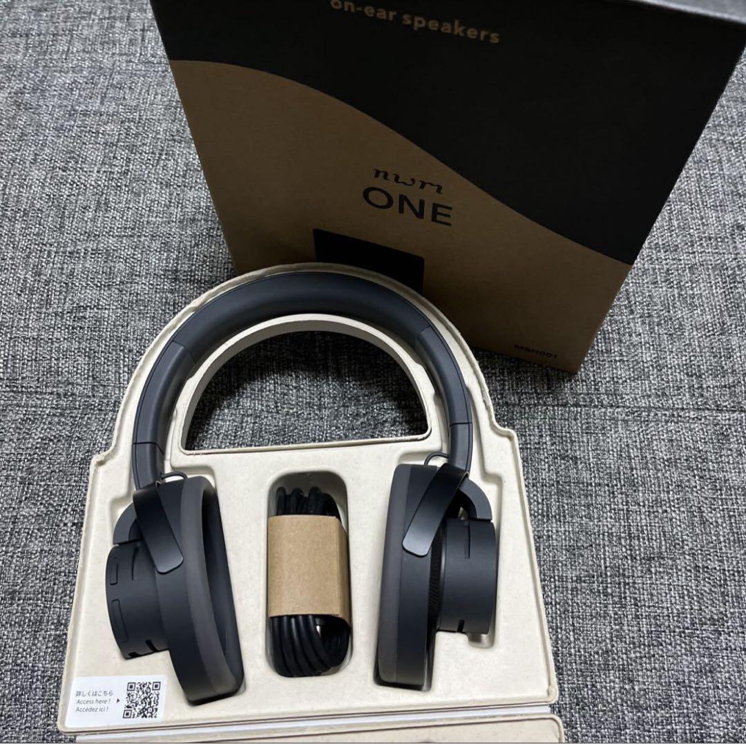 nwm one ヘッドホン オープンイヤー MBH001 ダークグレイ