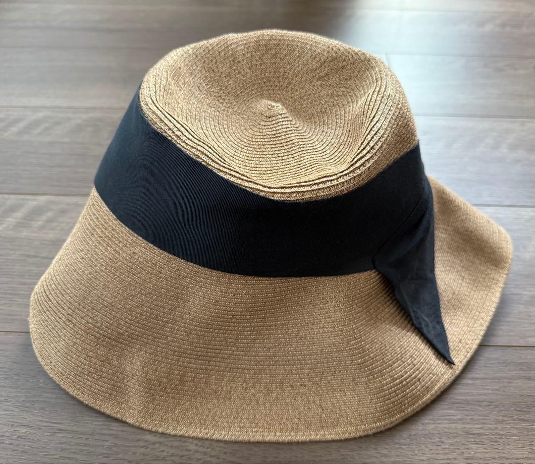 【未使用】アシーナニューヨーク ハット リボンブラック