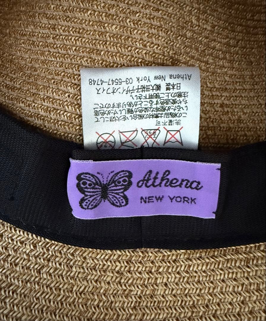 【未使用】アシーナニューヨーク ハット リボンブラック