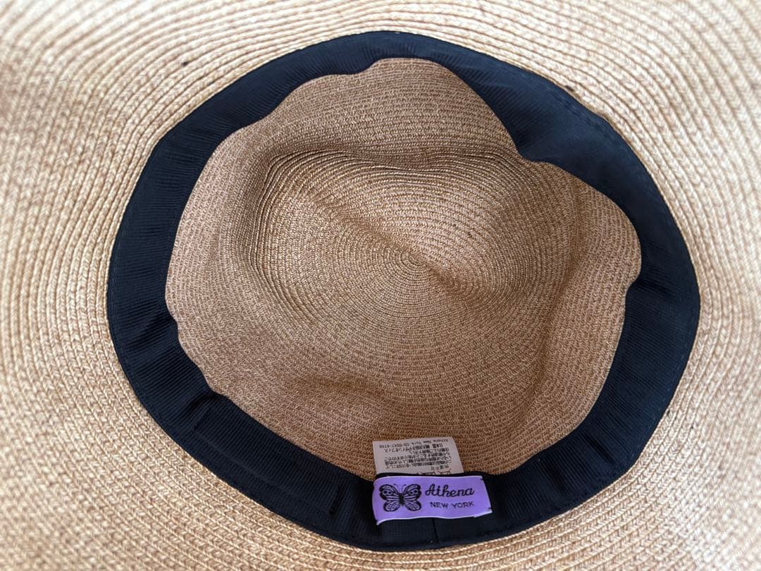 【未使用】アシーナニューヨーク ハット リボンブラック