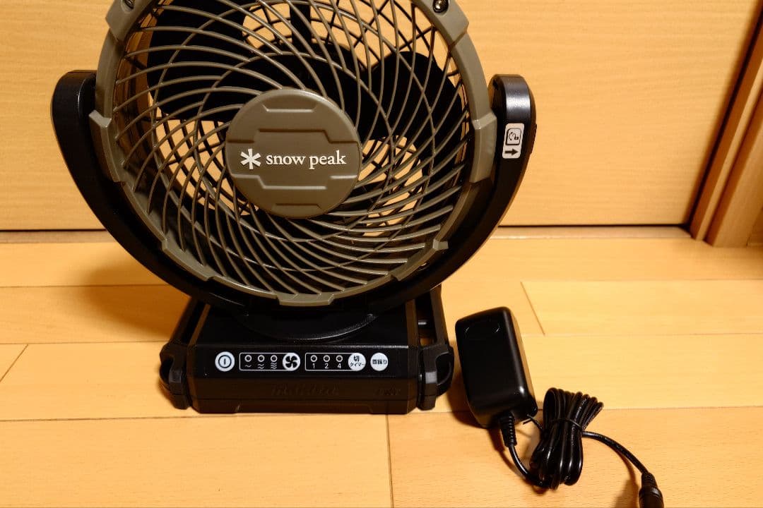 【2時間のみ使用】 peak ポータブルファン MKT-102