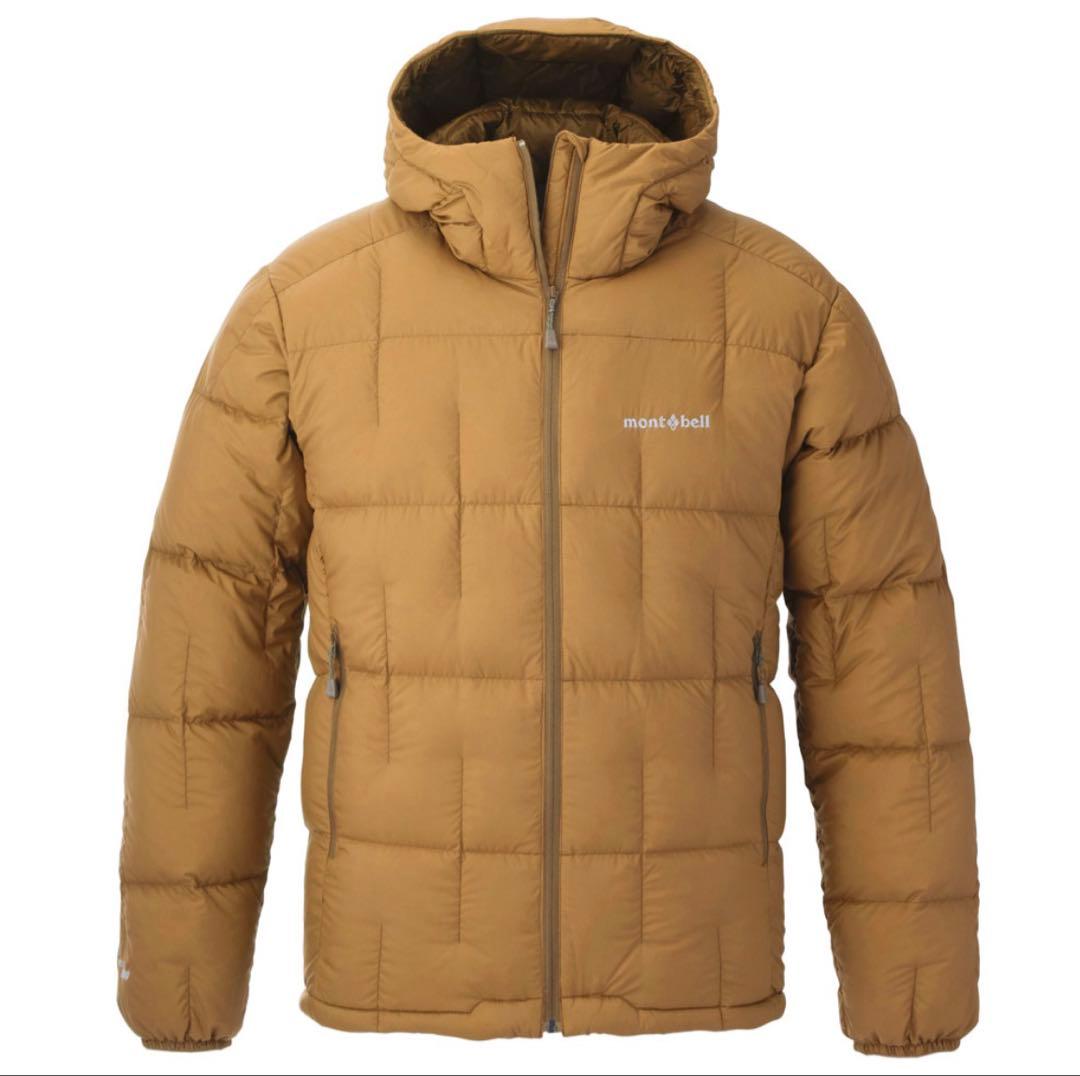 新品未使用　mont-bell ネージュダウンパーカ ブラウン　XL