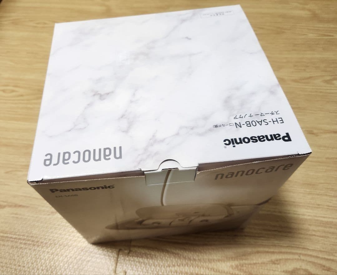 【値下げ】PanasonicスチーマーナノケアEH-SA0B-N ゴールド調