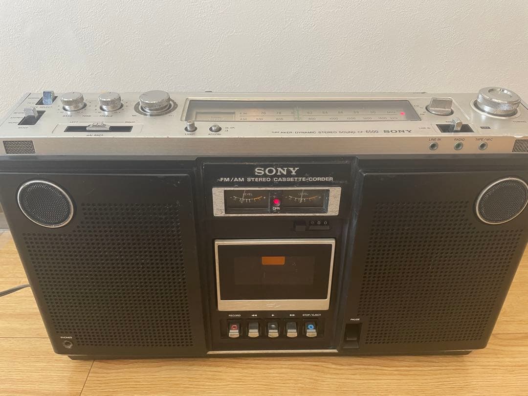 SONY ラジカセット CF-6500