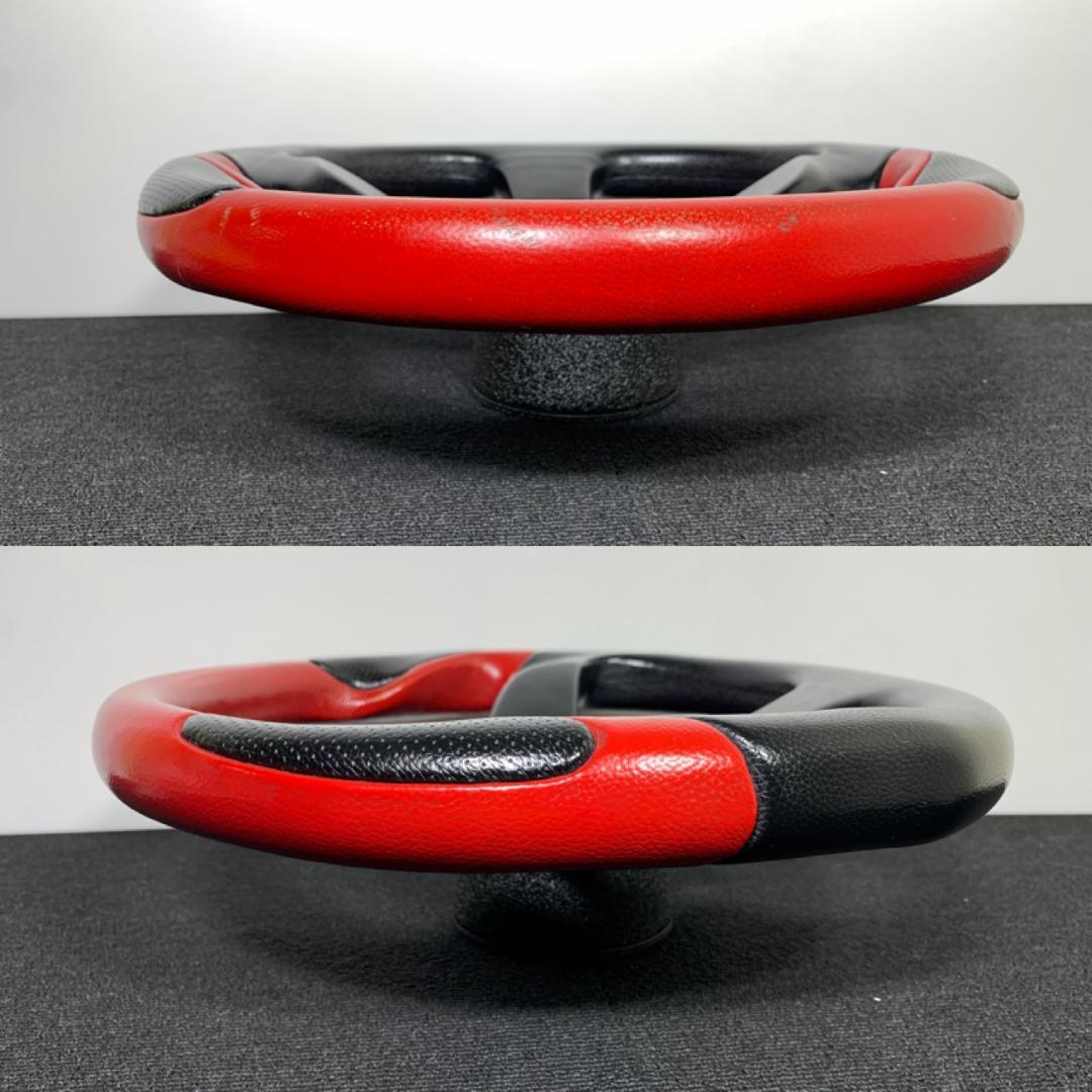 モモ コマンド2 レッドスポーク Dシェイプ 35cm 廃盤 希少 ネジ付