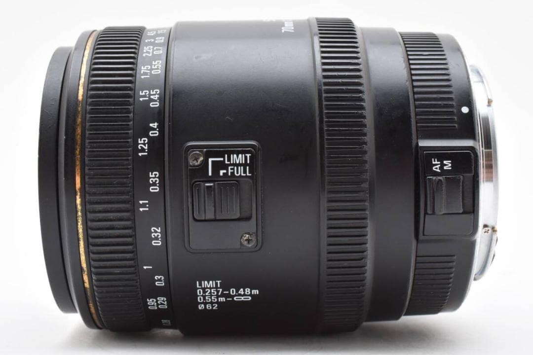 シグマ SIGMA 70mm F2.8 EX DG MACRO キヤノン用