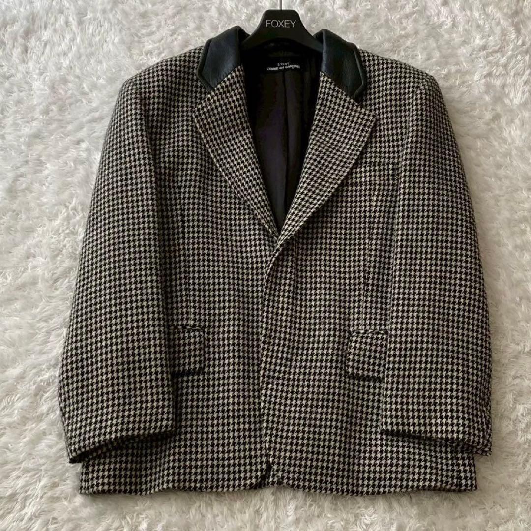 トリココムデギャルソン　千鳥格子柄 テーラード ジャケット ヴィンテージ