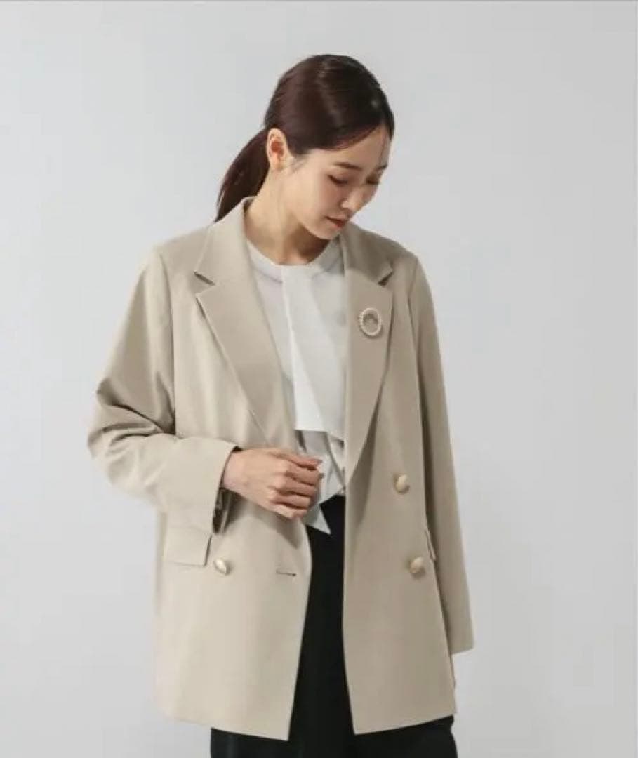 ウツクシルエットダブルジャケット