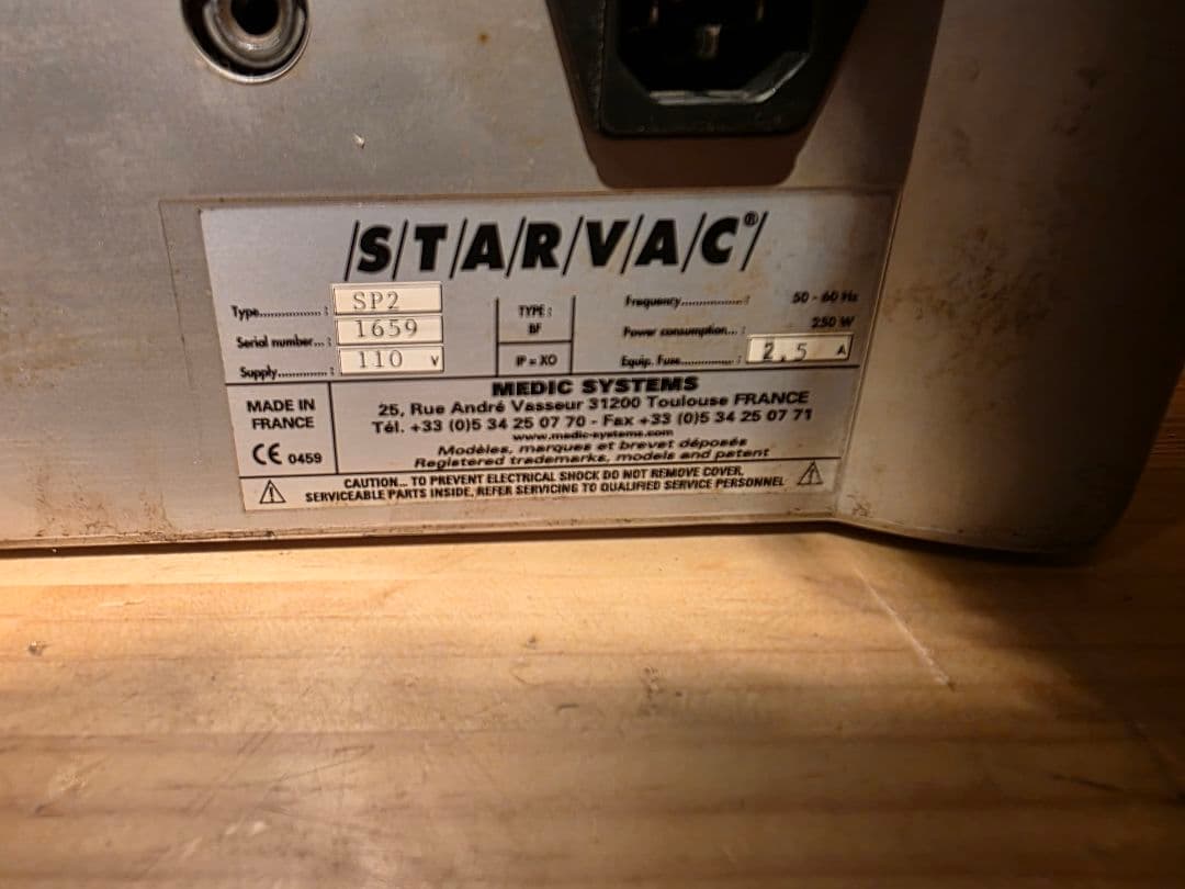 スターヴァック STARVAC SP2 業務用美顔器