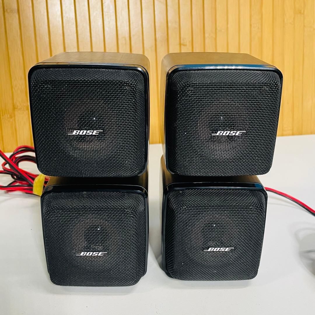 Bose 小型スピーカー サテライト 4個セット動作確認済み