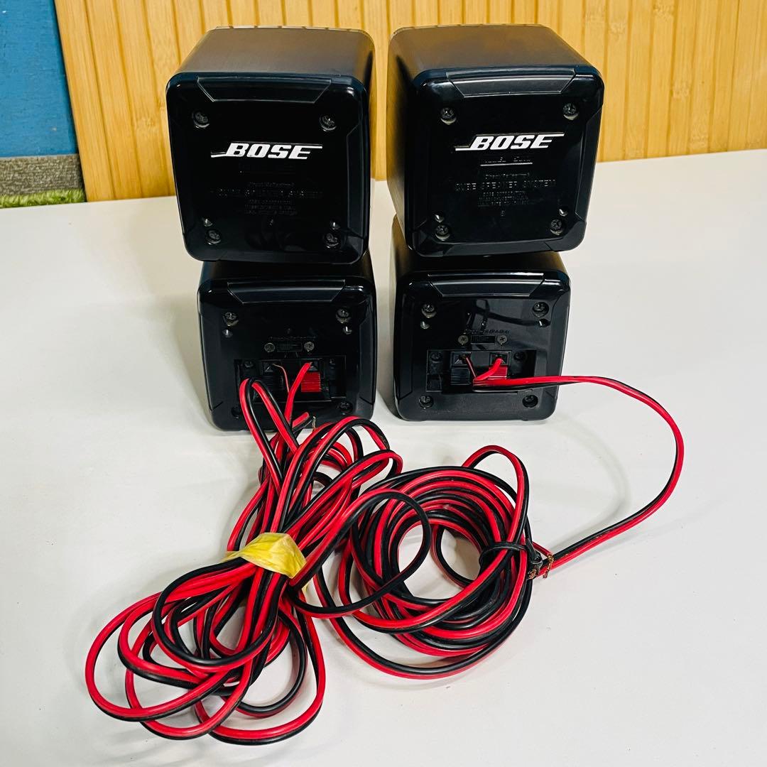 Bose 小型スピーカー サテライト 4個セット動作確認済み