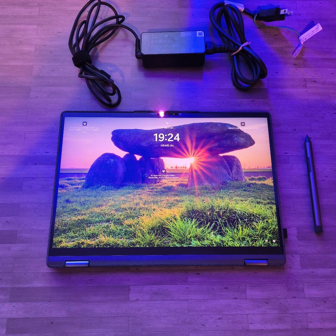 Lenovo yoga 6 gen 8 室内使用　タッチスクリーン