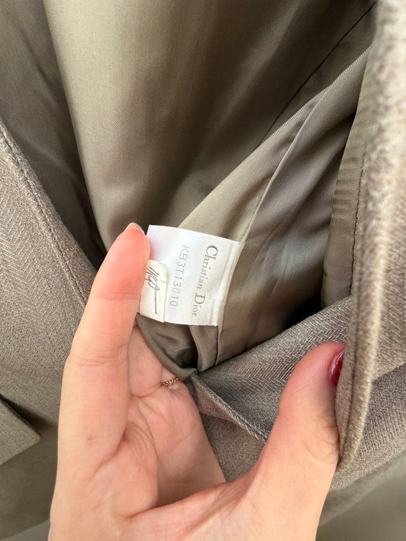 ディオール　ジャケット　美品　クリーニング済み