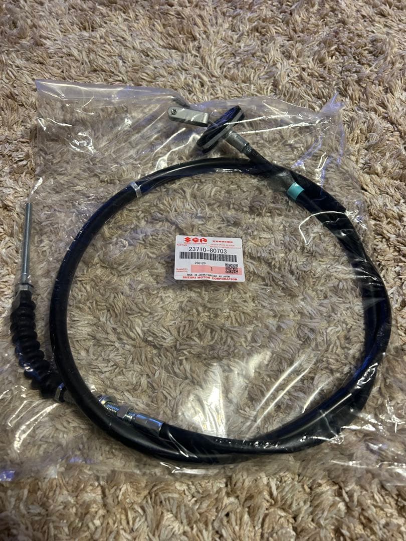 新品 未使用JA11V ジムニー純正 クラッチワイヤー23710-80703