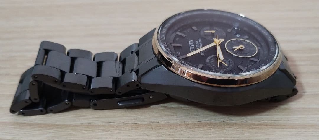 CITIZEN　アテッサ　エコドライブGPS電波　100周年記念限定　電池交換済