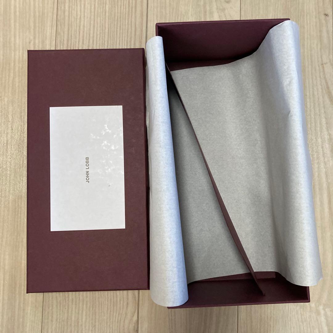 JOHN LOBB 空箱　取扱説明書　包装紙　紙袋 3足セット
