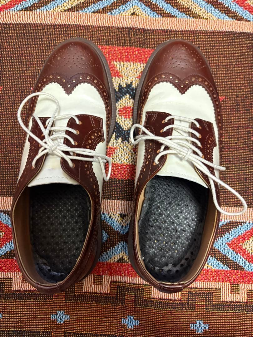 ドクターマーチン　UKウィングチップ レザー ドレスシューズ