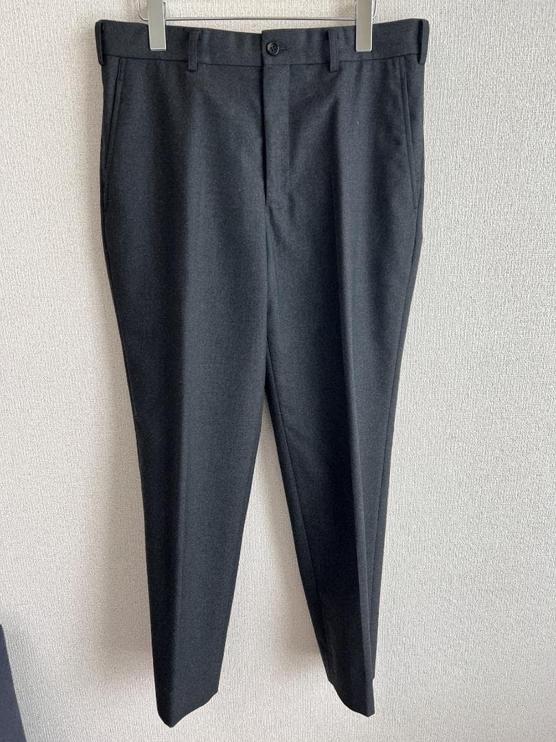 コムデギャルソンオムドゥ　M パンツ　ウール　グレー　灰　スラックス