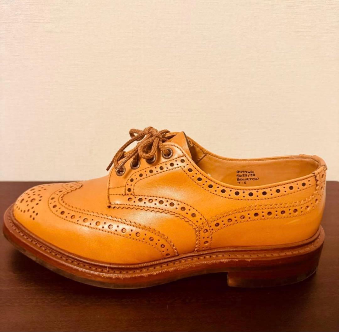 【美品】Tricker's M5633 バートン ACORN ANTIQUE