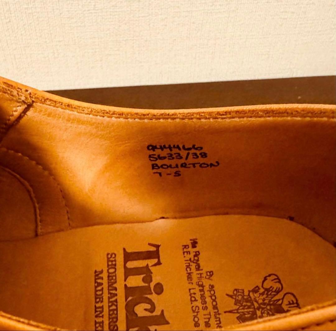 【美品】Tricker's M5633 バートン ACORN ANTIQUE
