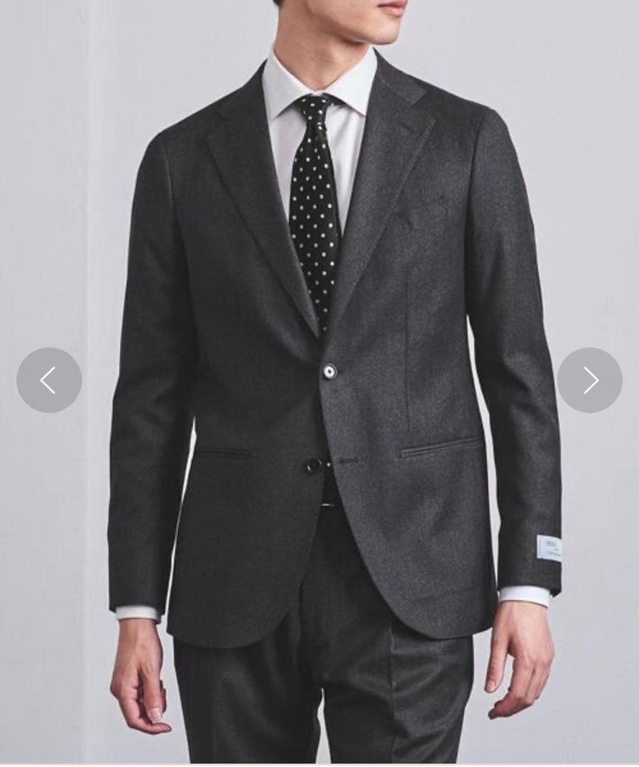 ユナイテッドアローズ レダ ハウンドトゥース スーツ 48