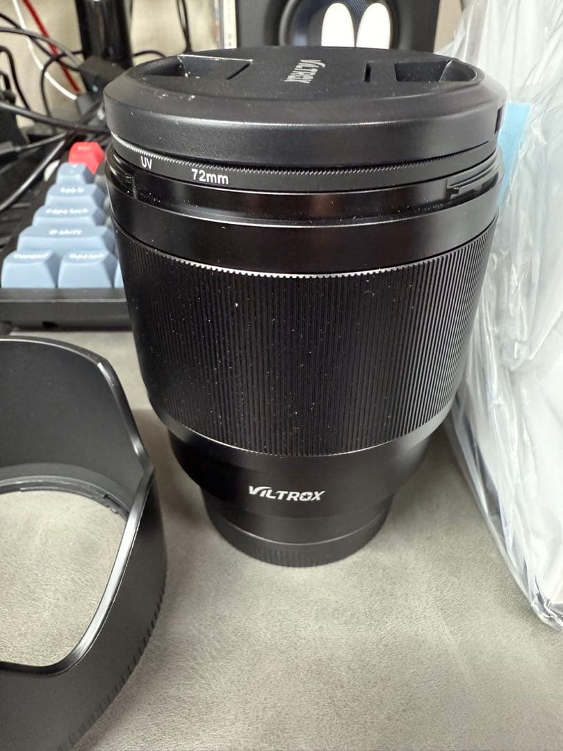 VILTROX AF 85/1.8 II FE フィルター付