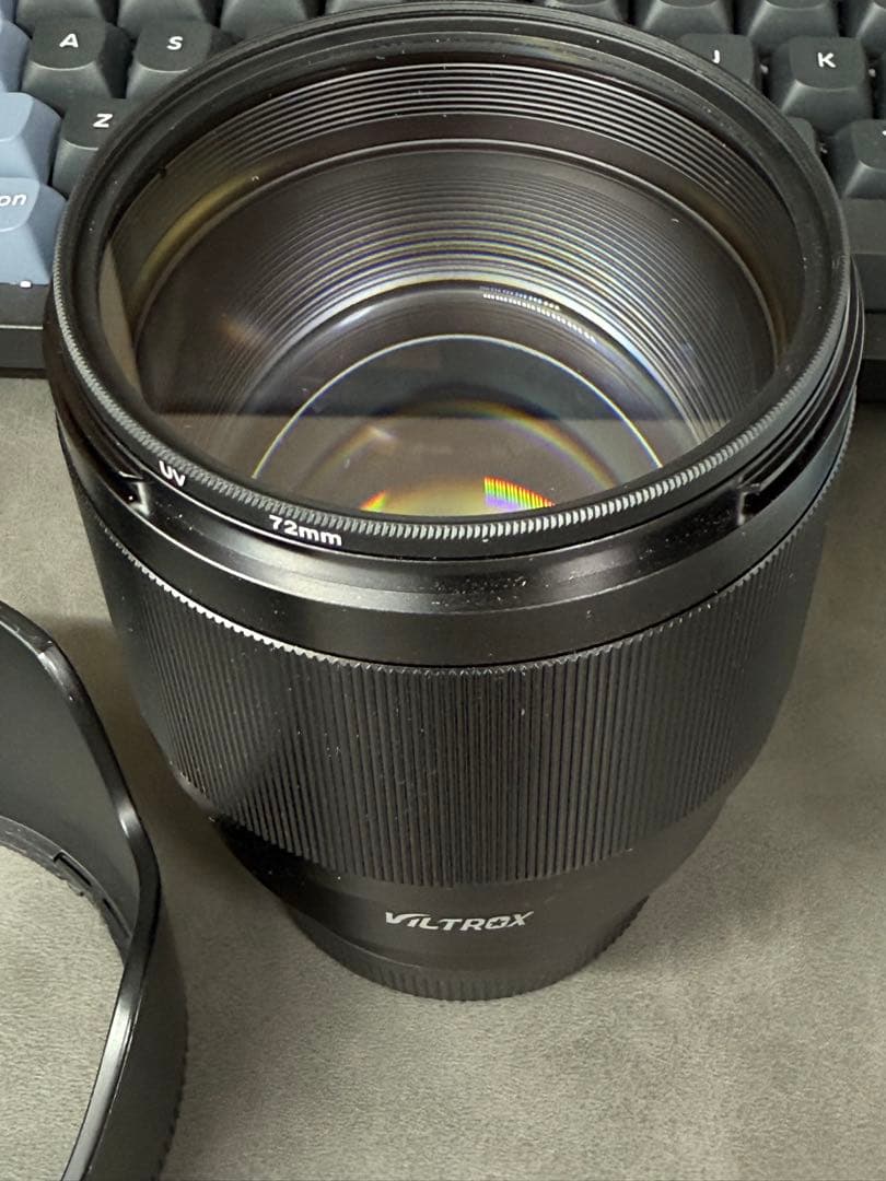 VILTROX AF 85/1.8 II FE フィルター付